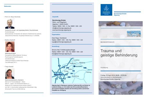 Trauma und geistige Behinderung - dgsgb