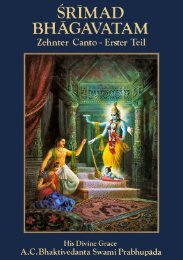 Srimad Bhagavatam Zehnter Canto - Srila Prabhupadas originale ...