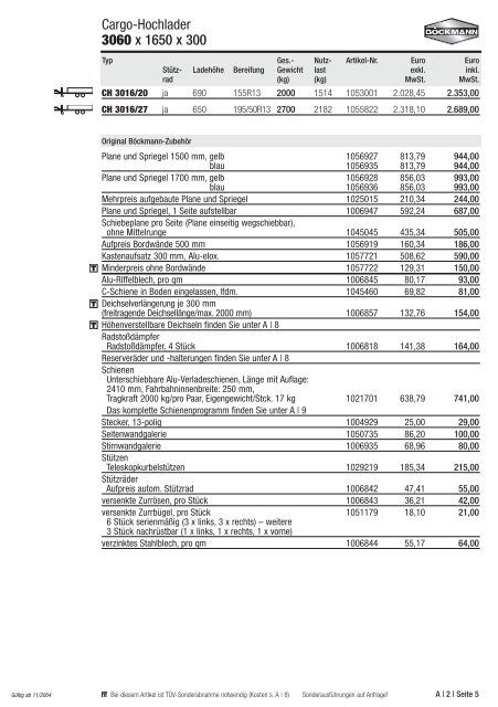 Böckmann Pdf - Autoservice ROWA GmbH