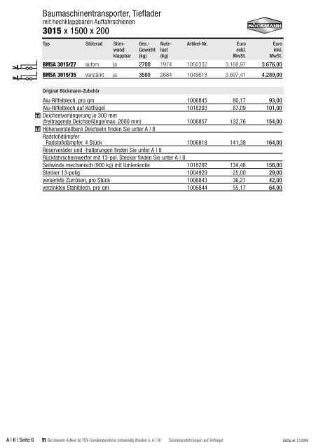 Böckmann Pdf - Autoservice ROWA GmbH