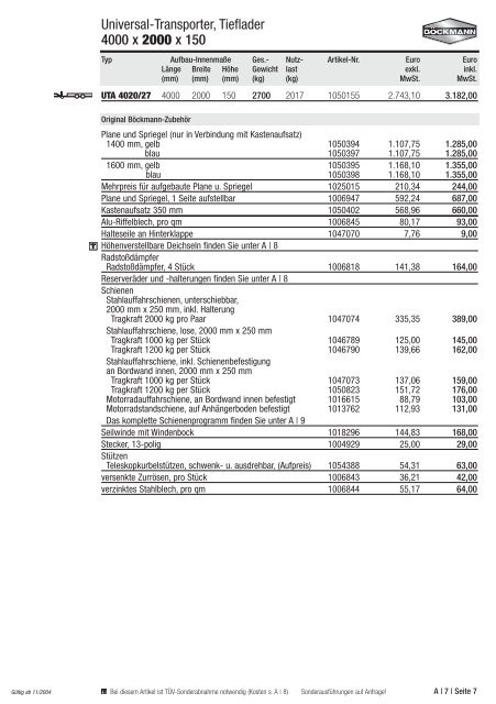 Böckmann Pdf - Autoservice ROWA GmbH