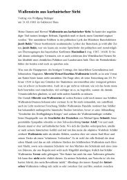 Wallenstein aus kurbairischer Sicht - Vorträge von Wolfgang Beitinger