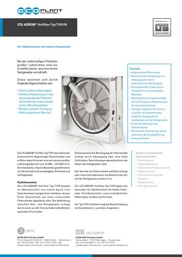 Download - ECOPLANT Filtration GmbH