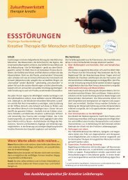 ESSStörunGEn - Zukunftswerkstatt therapie kreativ