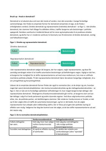 Demokratityper - Forlaget Columbus