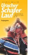 Festprogramm Uracher Schäferlauf 2013 (pdf, 1,09 MB) - Bad Urach