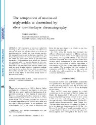 Of Silver Ion-thin-layer Chromatography - The Journal of Lipid ...