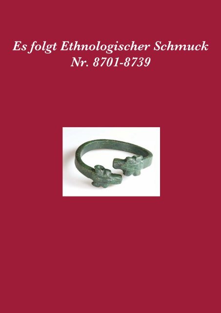 Ethnologischer Schmuck PDF - Lopodunum Schmuckauktion