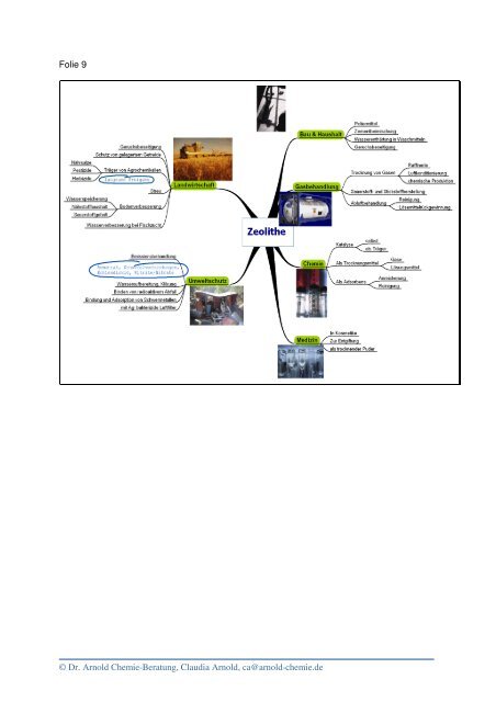 Zeolithe - Dr. Arnold Chemie-Beratung