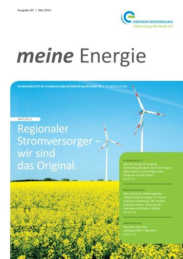 kundenzeitschrift ausgabe 02als pdf-datei - EVDB AG