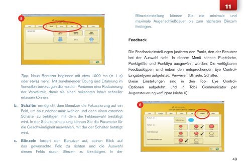 Erste Schritte und Grundlagen - Tobii