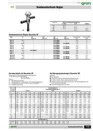 Kondensatordruck-Regler