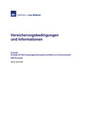Axa Tarifbedingungen Peh 04 05 Beim Fairsicherungsladen