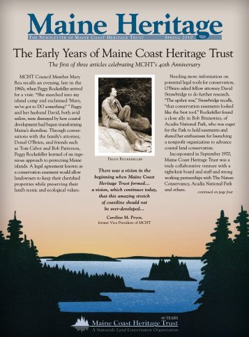 Download a PDF file of this newsletter for printing. - Maine Coast ...