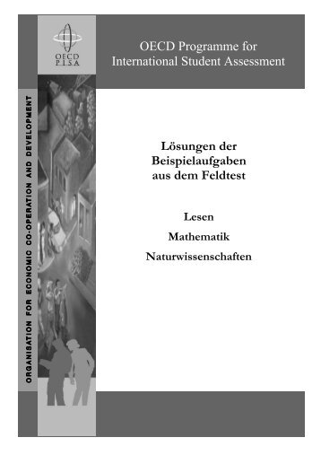 Lösungen der Beispielaufgaben aus dem Feldtest OECD ...