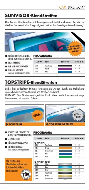 AUTOGLAS TÖNUNGS- FOLIEN - MB-Design