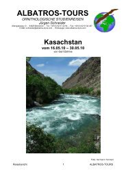 Kasachstan - Albatros-Tours
