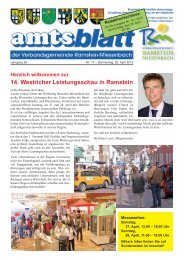 14. Westricher Leistungsschau in Ramstein - Ramstein-Miesenbach