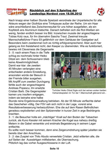 FSV Stadeln – SG Quelle Fürth
