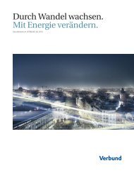 Geschäftsbericht 2010 VERBUND AG