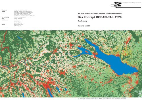 Kurzfassung Studie BODAN-RAIL 2020 - Vorarlberg