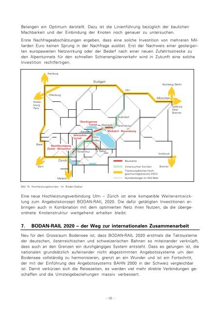 Kurzfassung Studie BODAN-RAIL 2020 - Vorarlberg