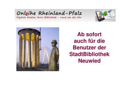 starten Sie die Infos zur Onleihe Rheinland-Pfalz