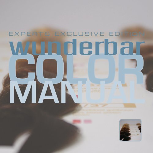 color manual - pdf - wunderbar