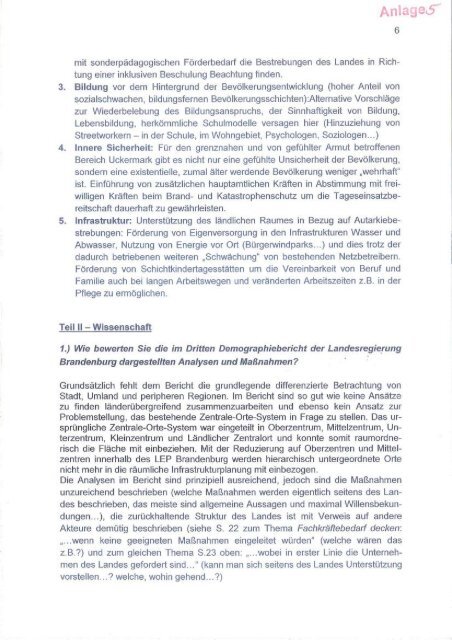 Landtag Brandenburg P-HA 5/41 Protokoll - Land Brandenburg
