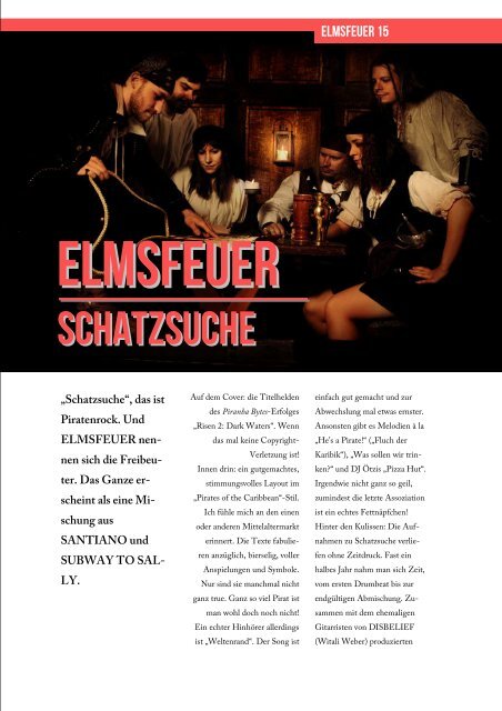 Unsigned Sounds - Underground Music Magazine, Ausgabe 06