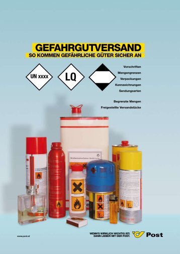 gefahrgutversand@@@ @@@gefahrgutversand - Österreichische ...