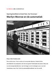 Marilyn Monroe en de automatiek - UZmedia.nl