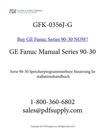 2 - GE Fanuc PLC