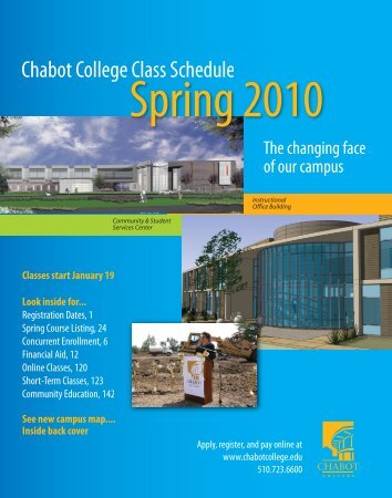 Chabot College | Class Schedule | Spring 2010 Spring 2010