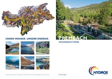 wasserkraftwerk Prembach - Hydros