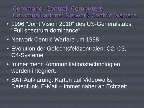 INDECT und die C4-Systeme - Erich Moechel