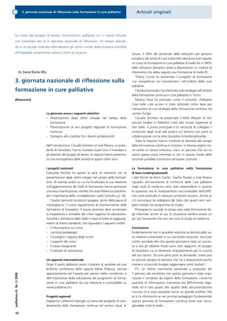 Edukation Education Educazione - Palliative ch