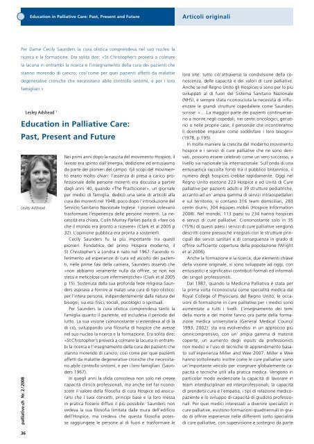 Edukation Education Educazione - Palliative ch