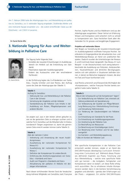 Edukation Education Educazione - Palliative ch