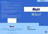 Instruction Manual - Days Healthcare