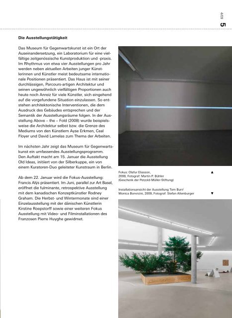 Mitgliedermagazin 4-09 - Freunde des Kunstmuseums Basel und ...