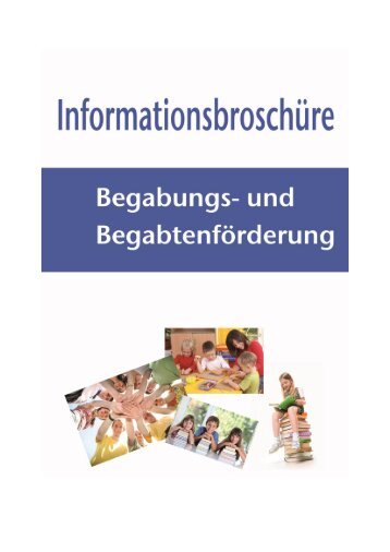 Informationsbroschüre_HB - Begabungsdiagnostik für Kinder und ...