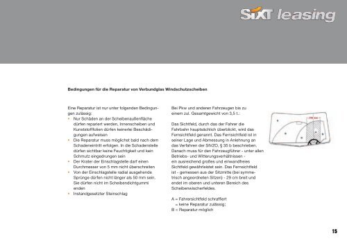 Schadenkatalog - Sixt