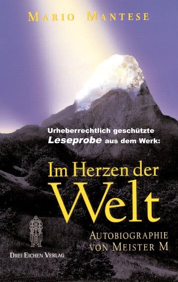 Zur Leseprobe (PDF) - Drei Eichen Verlag