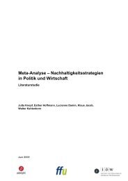 Meta-Analyse - Innovative-nachhaltigkeit.de