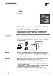 8887 COLBAS - Siemens Building Technologies