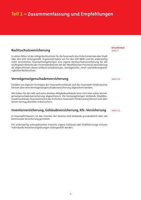 Versicherungen - Verband der Feuerwehren in NRW e.V