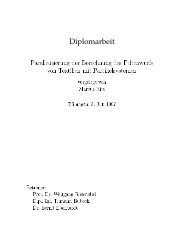 Diplomarbeit