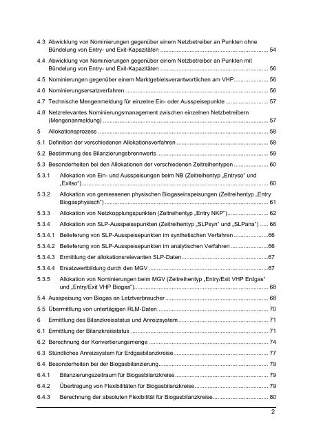 Leitfaden Geschäftsprozesse Bilanzkreismanagement ... - GASPOOL