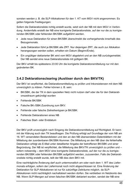 Leitfaden Geschäftsprozesse Bilanzkreismanagement ... - GASPOOL